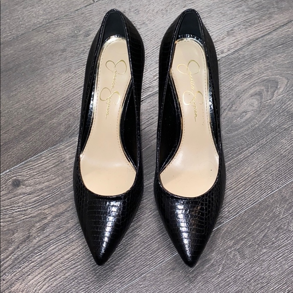 Black heels